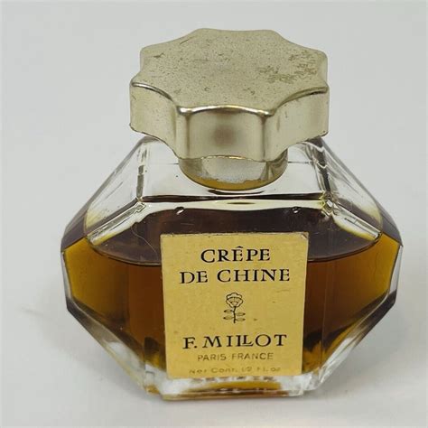 crepe de chine perfume vintage